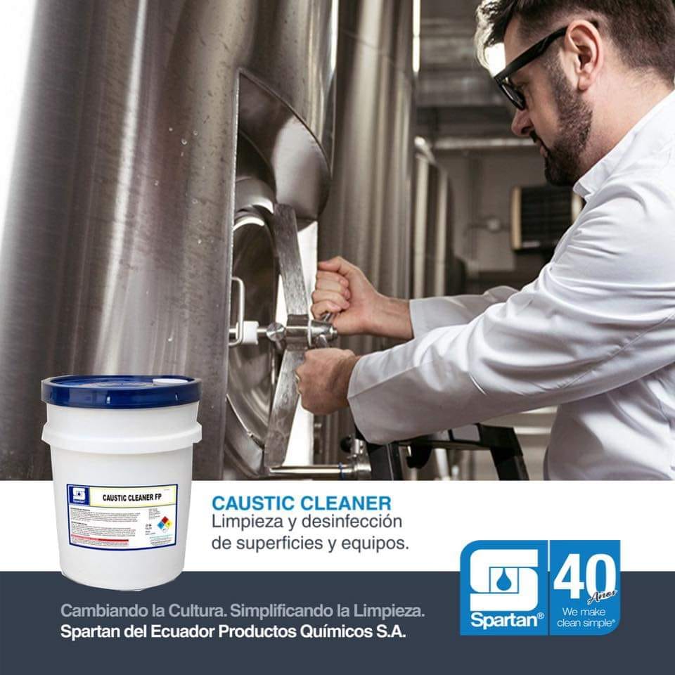 Caustic Cleaner QuimDesPro Química Desarrollo y Procesos